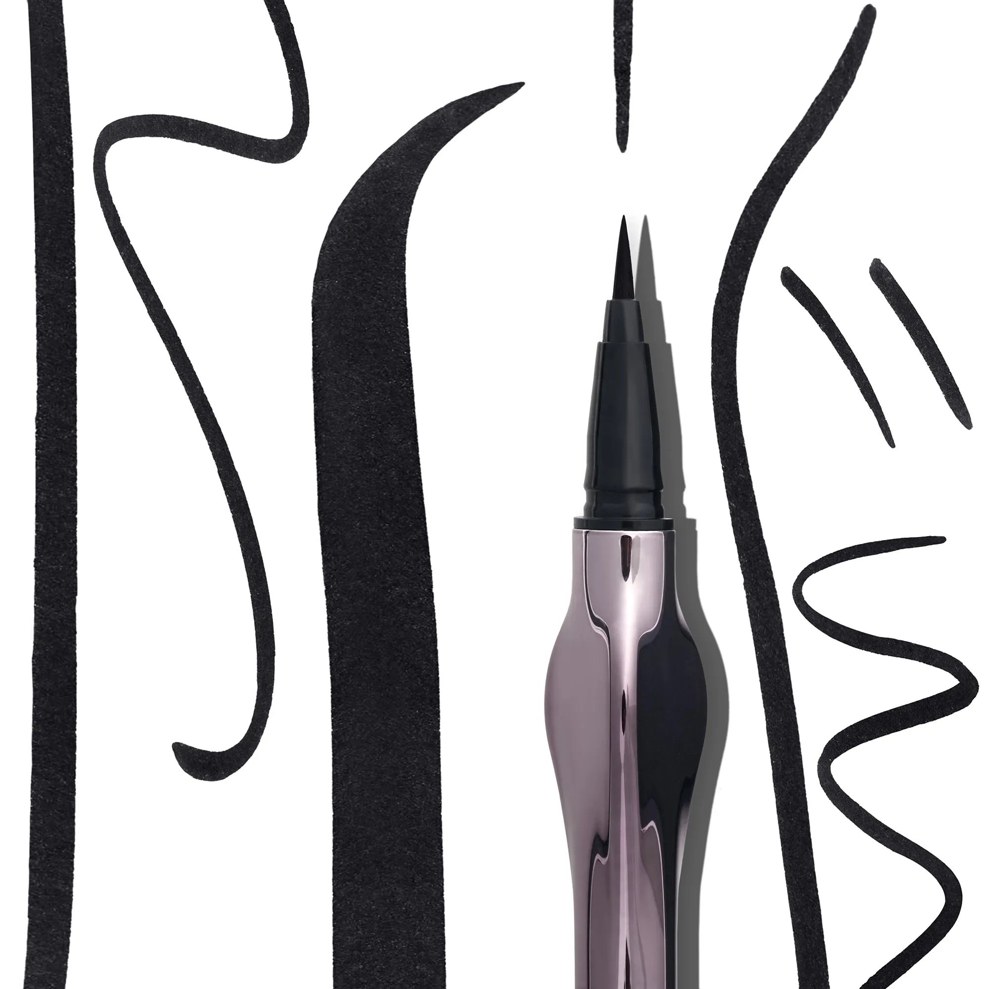 Swatch Urban Decay 24.7 Inks Liquid Liner Zero
