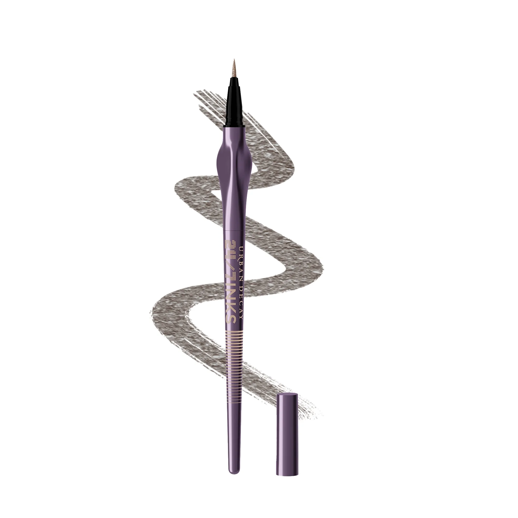 Swatch Urban Decay 24.7 Inks Liquid Liner Oil Slick