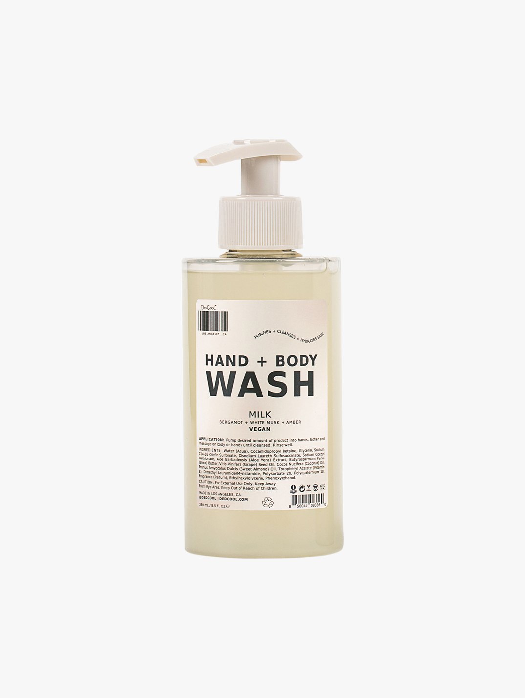 DedCool Milk Hand And Body Wash 250ml MECCA