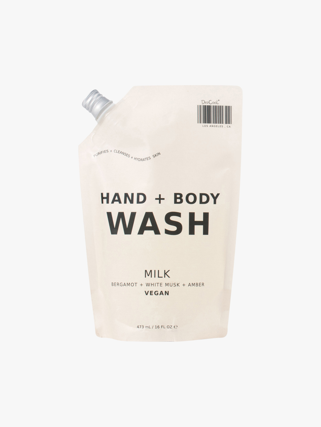 DedCool Milk Hand And Body Wash Refill MECCA