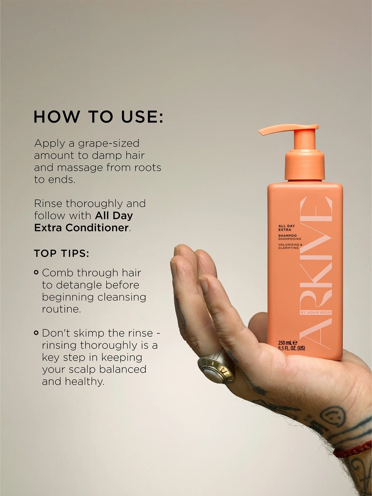 Alternative Image ARKIVE All Day Extra Shampoo