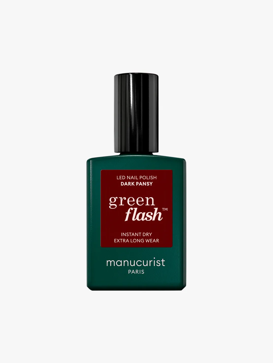 Hero Manucurist Green Flash LED Nail Polish Dark Pansy