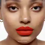 Alternative Image Rose Inc Lip Cream Weightless Matte Color Mortal Flame