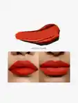 Swatch Rose Inc Lip Cream Weightless Matte Color Mortal Flame