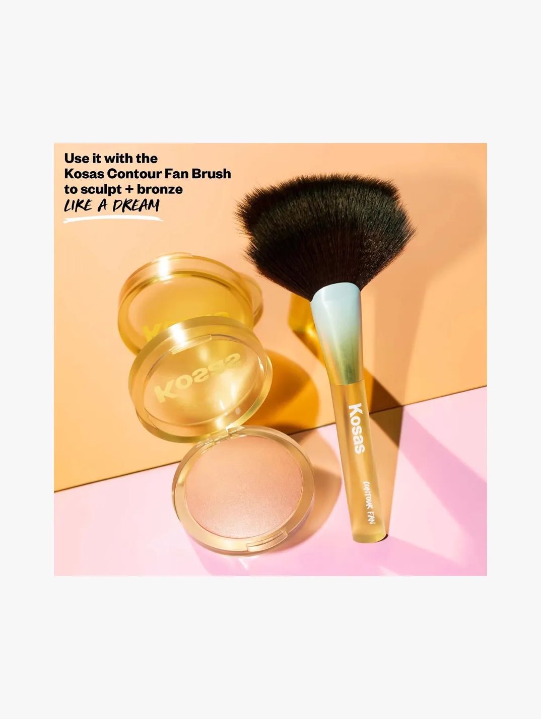 Alternative Image Kosas The Sun Show Glowy Warmth Bronzer Waves