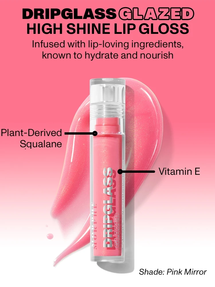 Alternative Image Morphe Dripglass Glazed High Shine Lip Gloss