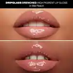 Alternative Image Morphe Dripglass Drenched High Shine Lip Gloss Wet Peach