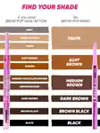 I 061537 Kosas A4 Brow Pop Nano Ultra Fine Detailing Pencil