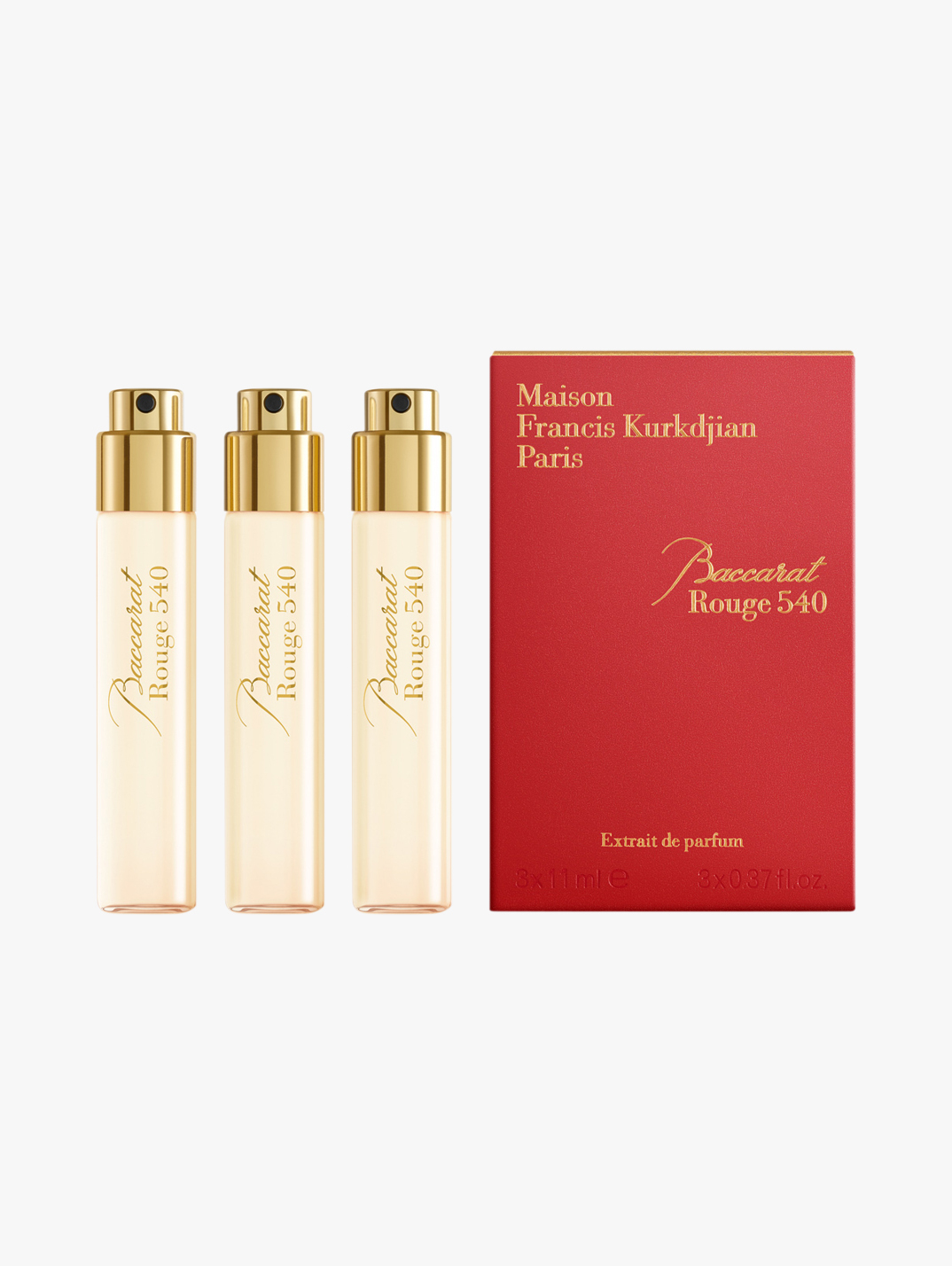 Maison Francis Kurkdjian Baccarat Rouge 540 Extrait Travel Refills MECCA