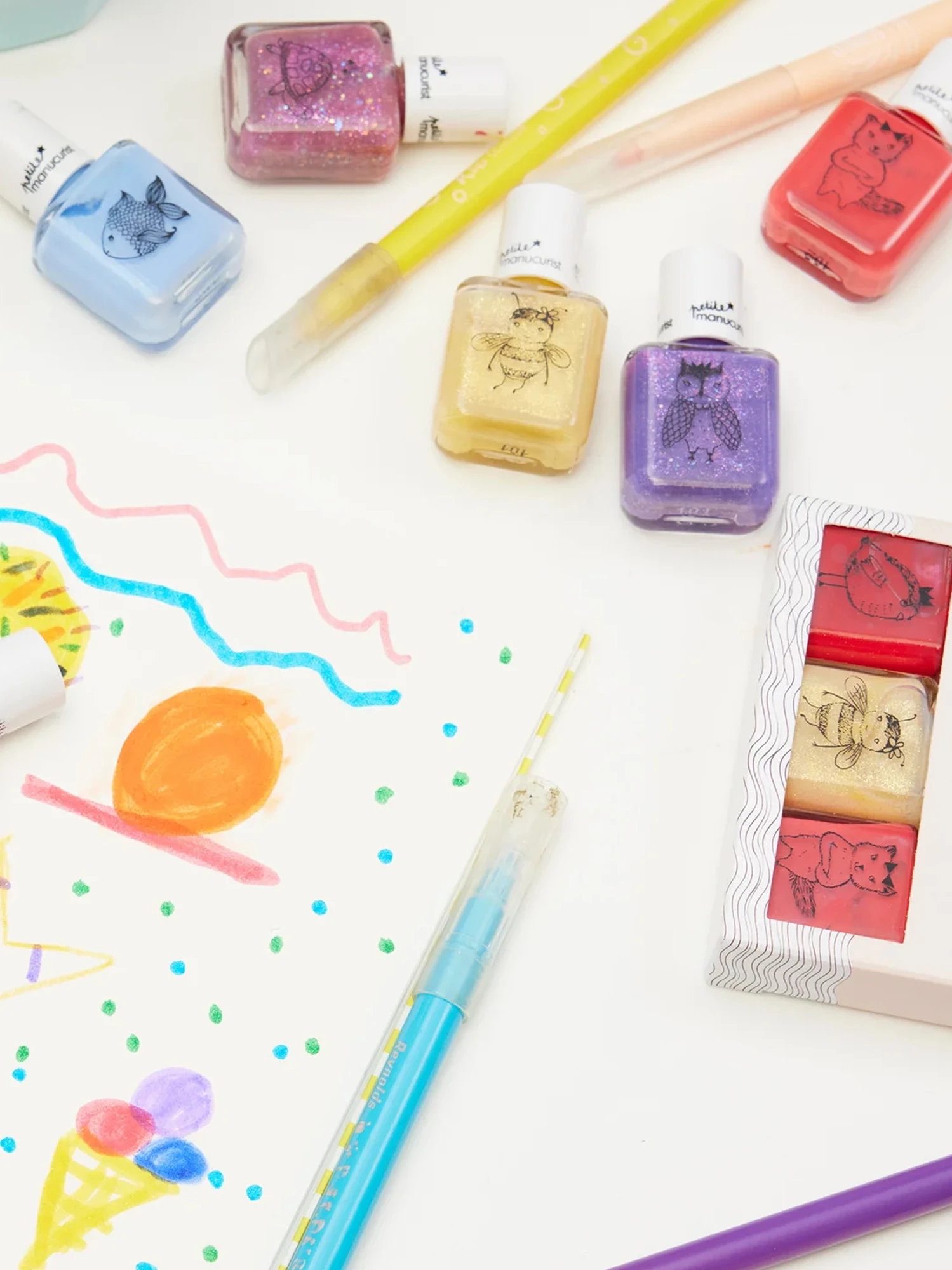 Alternative Image Manucurist Petite Manucurist Kids Nail Polish Set