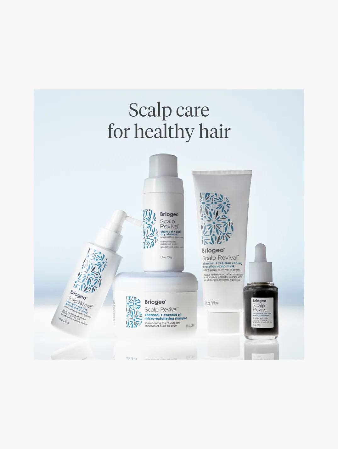 Alternative Image Briogeo Scalp Revival Charcoal& Tea Tree Build Up Detox Spray 120ml