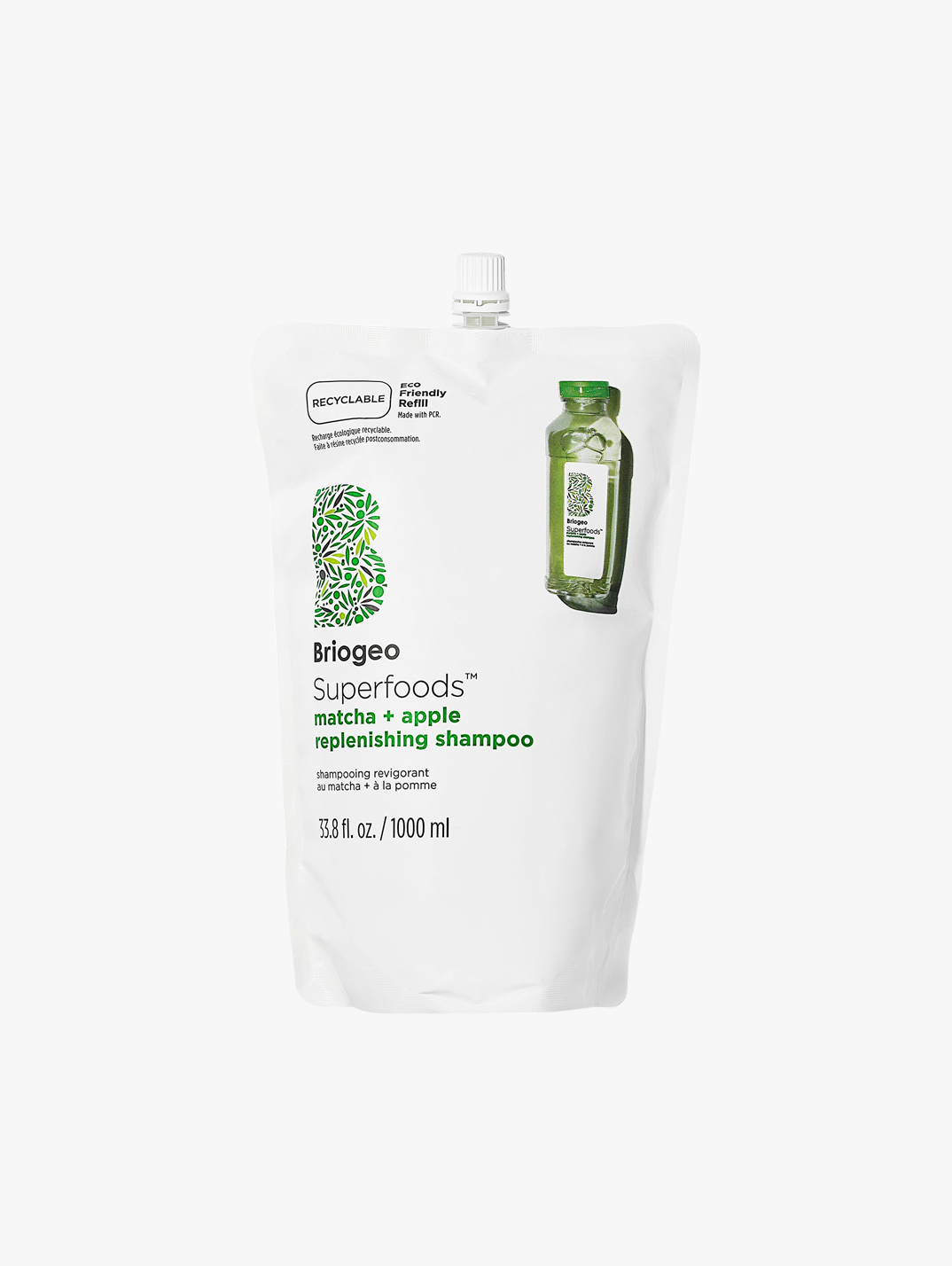 Briogeo Superfoods™ Matcha + Apple Replenishing Shampoo MECCA