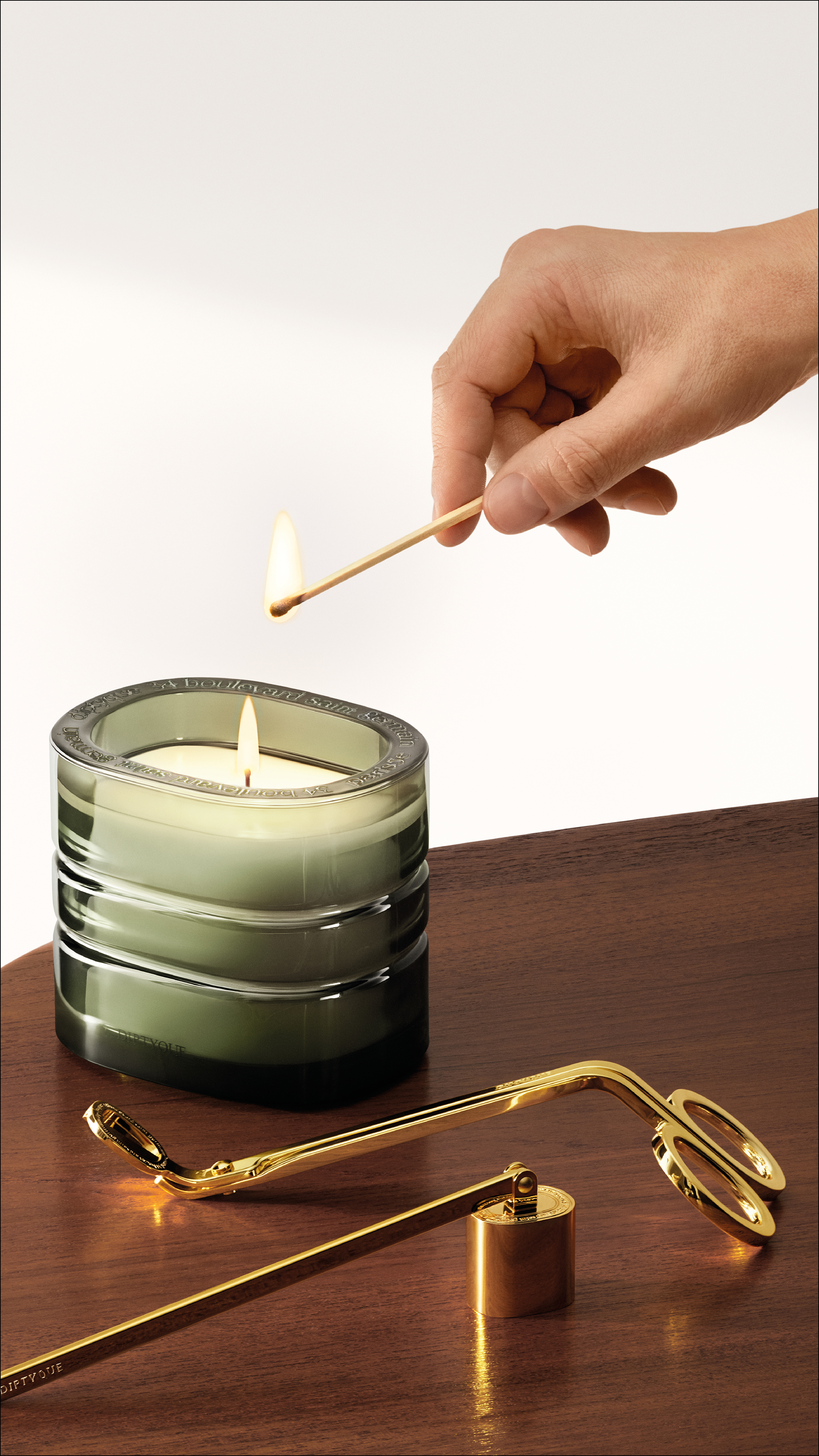 diptyque LA FORET RÊVE キャンドル プレミアム リフィラブルキャンドル ナンフェ メルヴェイユ