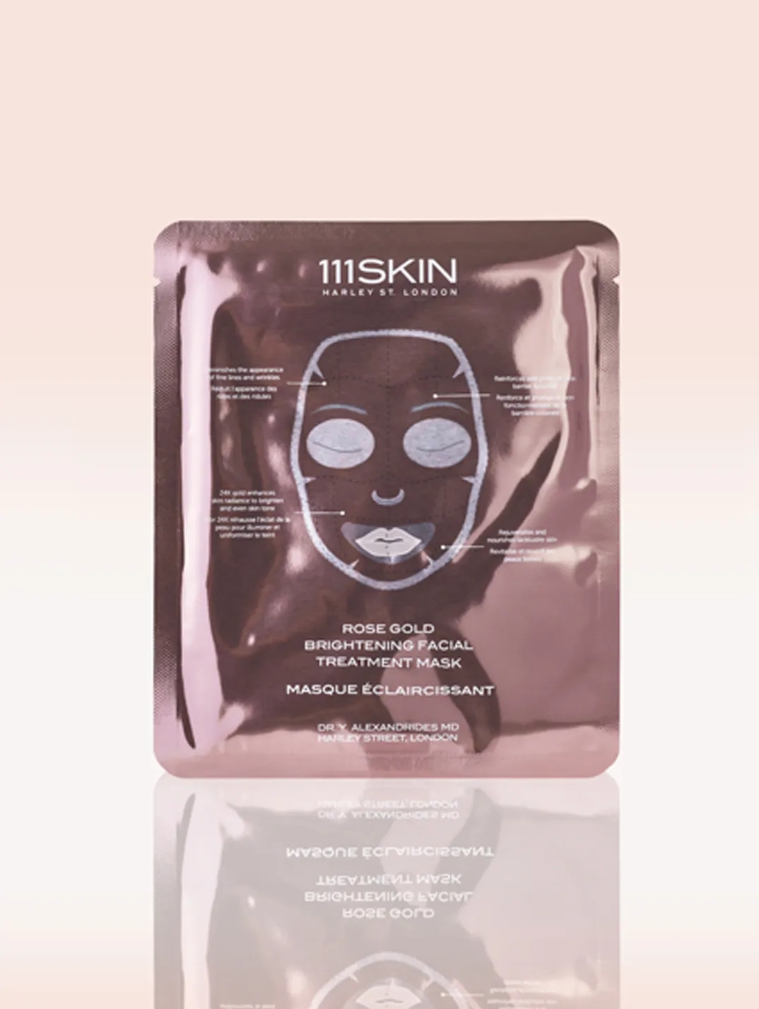 Alternative Image 111 SKIN Rose Gold Brightening Facial Treatment Mask Single