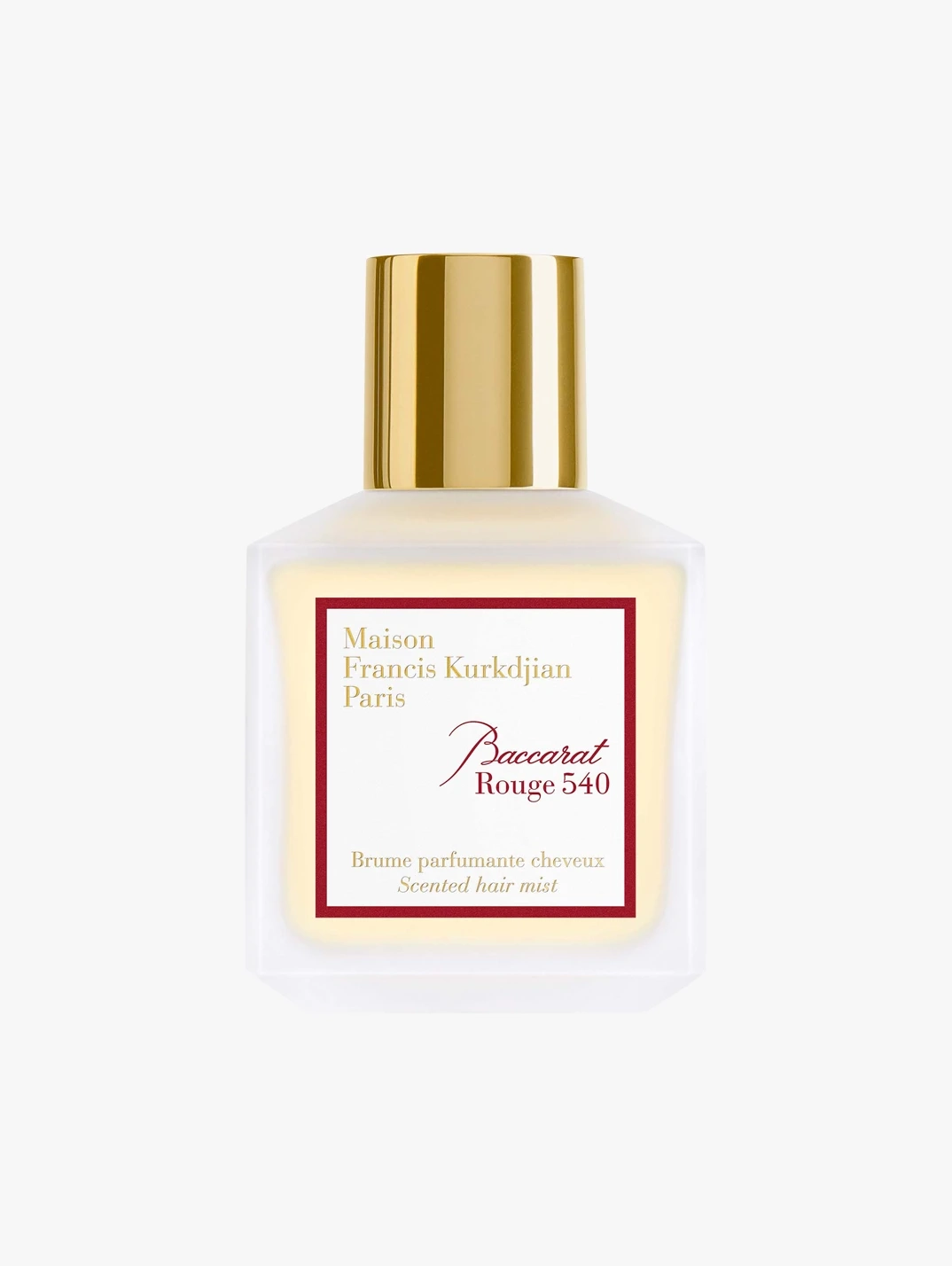 Hero Maison Francis Kurkdjian Baccarat Rouge540 Hair Mist