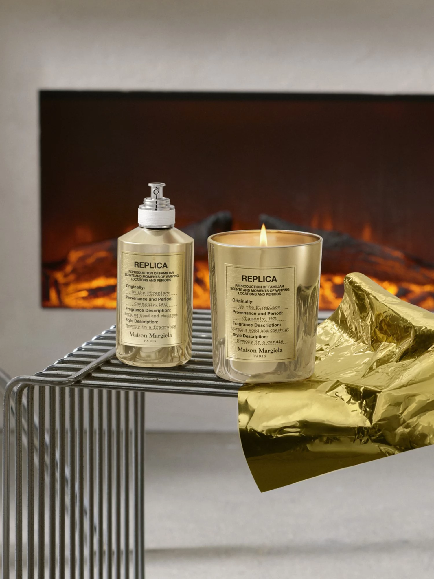 Perfume maison margiela discount by the fireplace