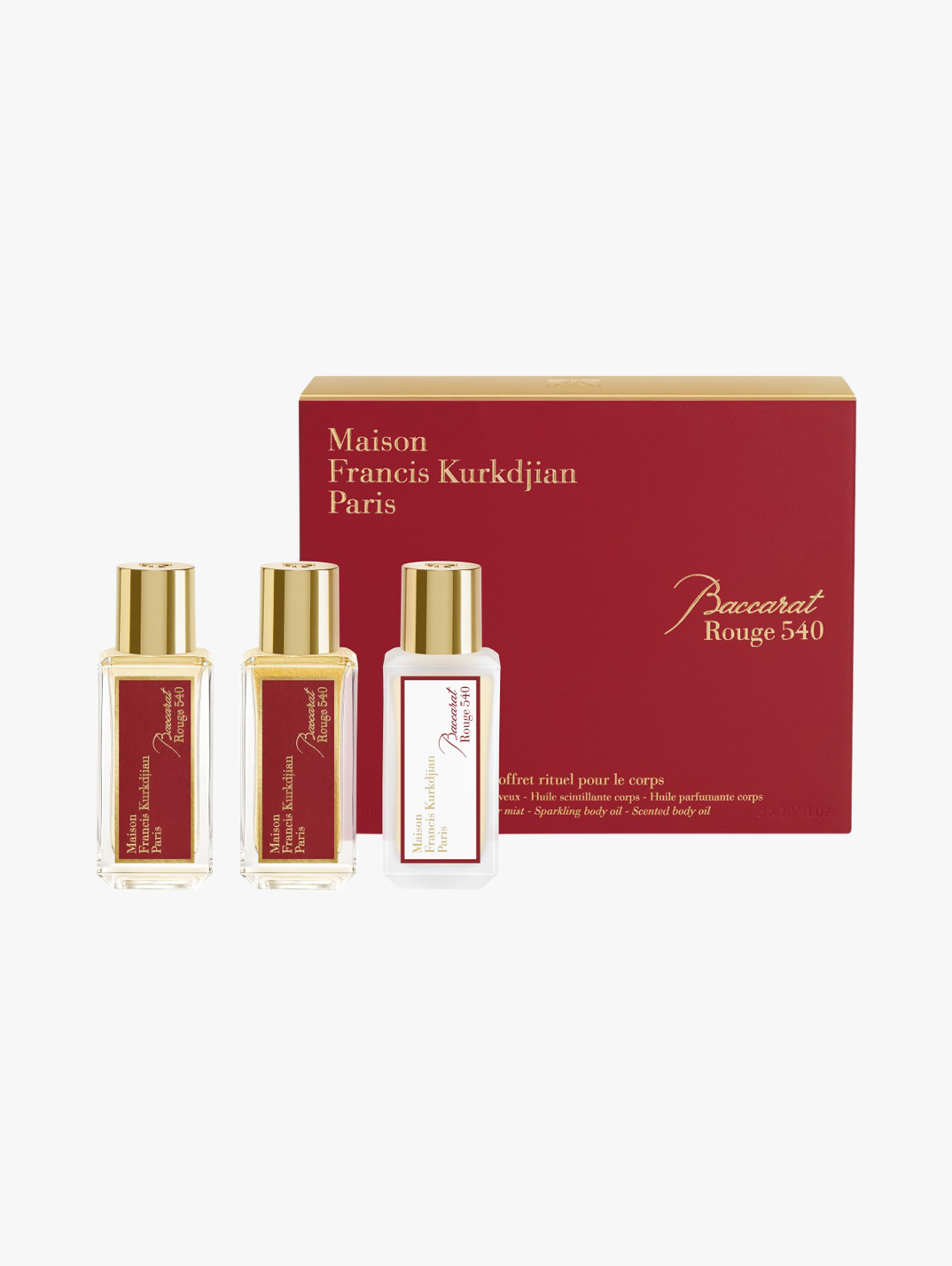 Maison Francis Kurkdijan Baccarat Rouge 540 Body Ritual MECCA