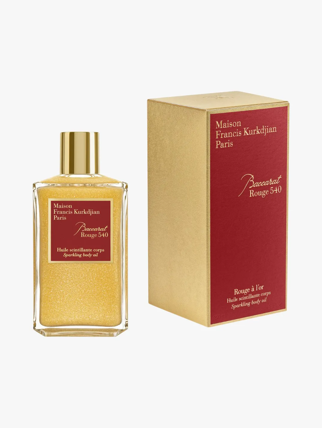 Alternative Image Maison Francis Kurkdijan Baccarat Rouge540 Shimmer Body Oil