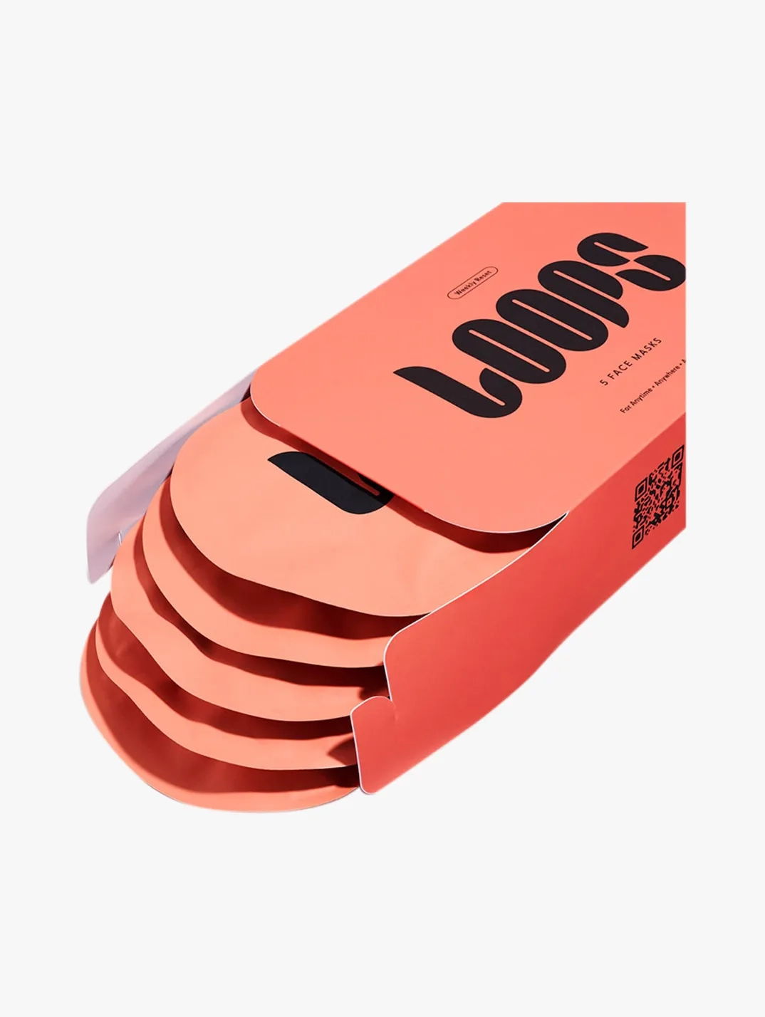 Alternative Image Loops Weekly Reset Face Mask5 Pack