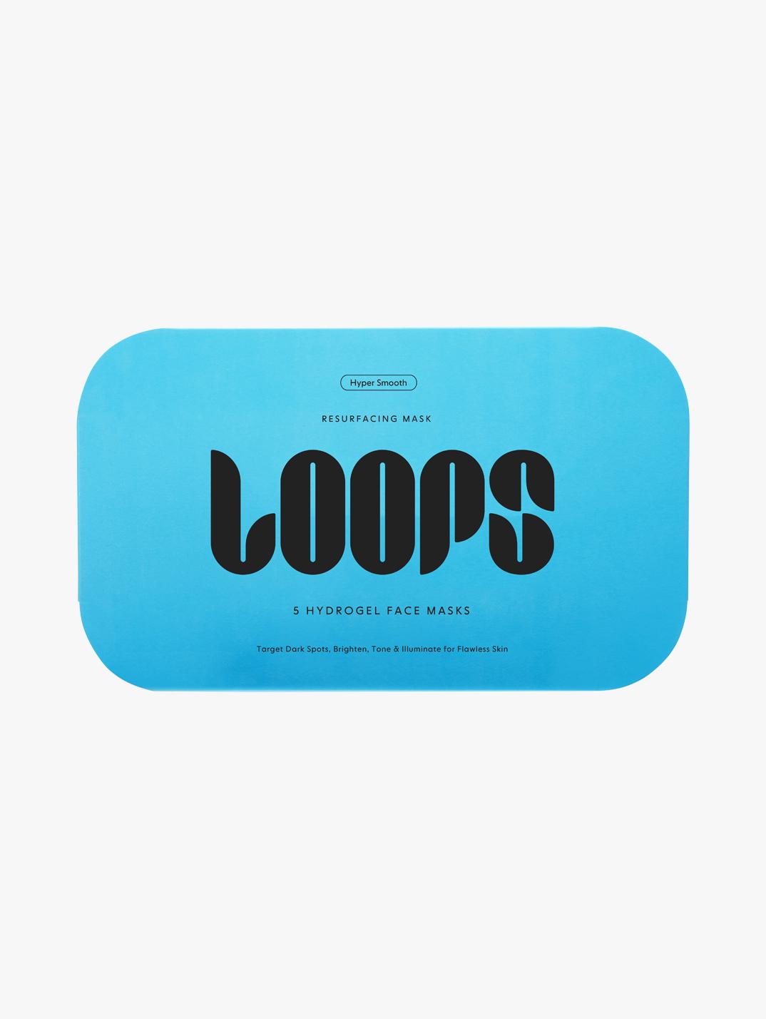 LOOPS Hyper Smooth Dark Spot Hydrogel Face Mask 5 Pack | MECCA
