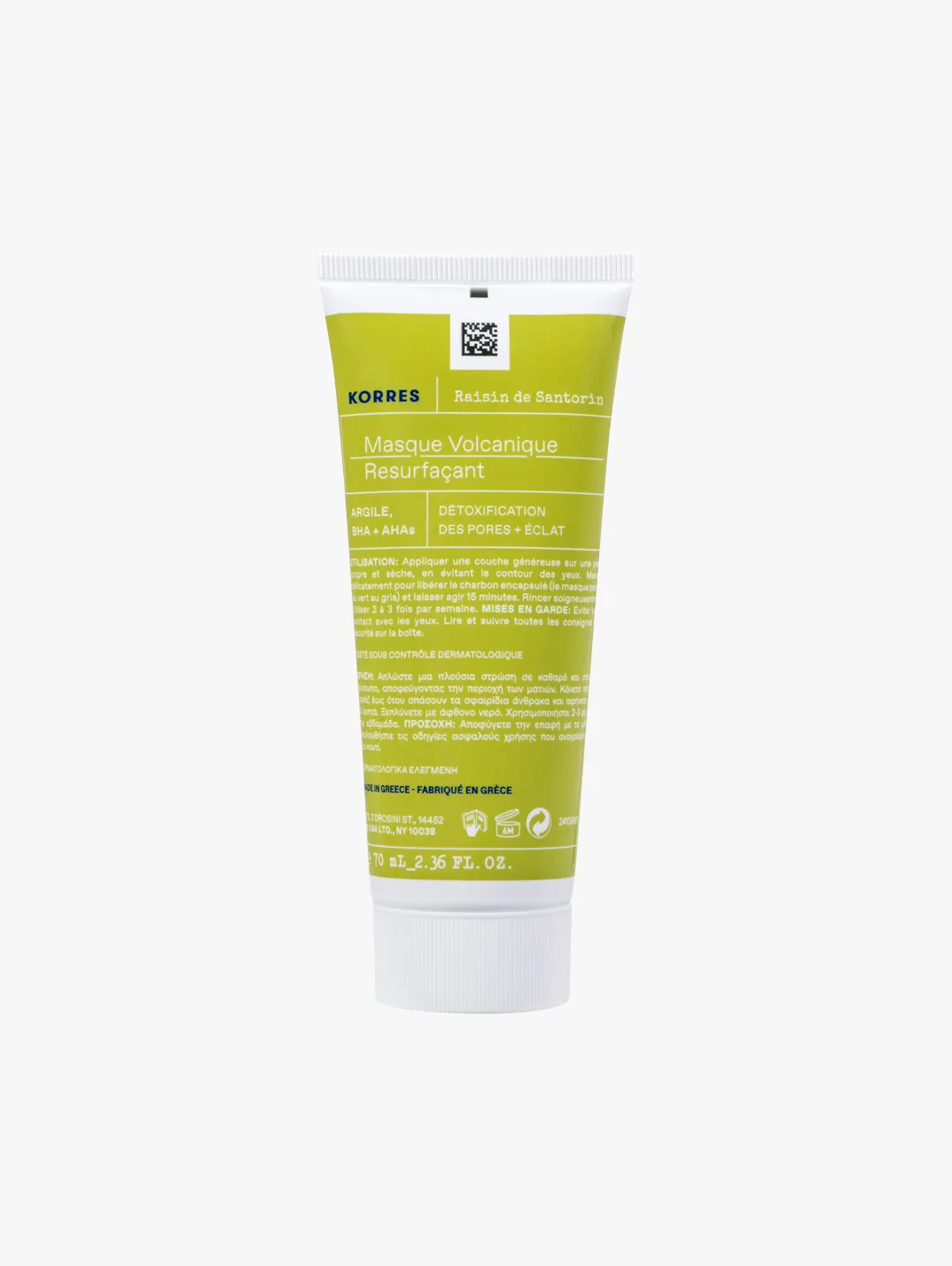Alternative Image Korres Volcanic Skin Reset Mask