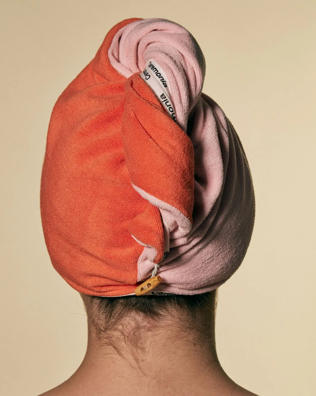 Alternative Image Ceremonia Hair Towel Guava