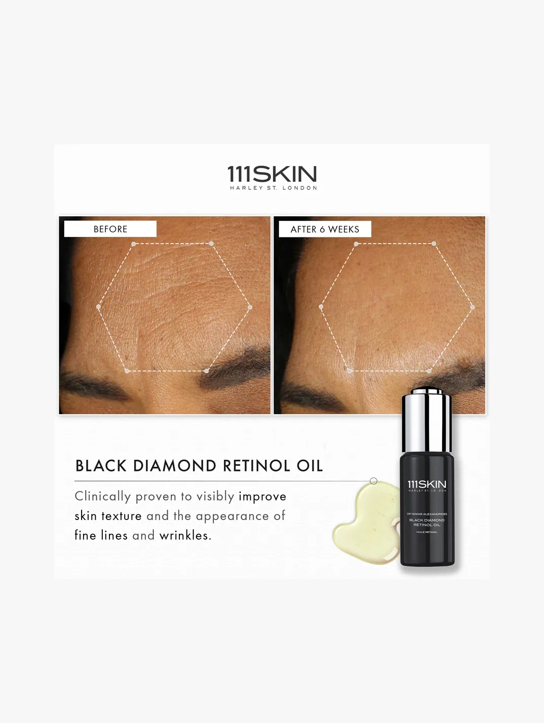 111SKIN Black Diamond Retinol Oil | MECCA