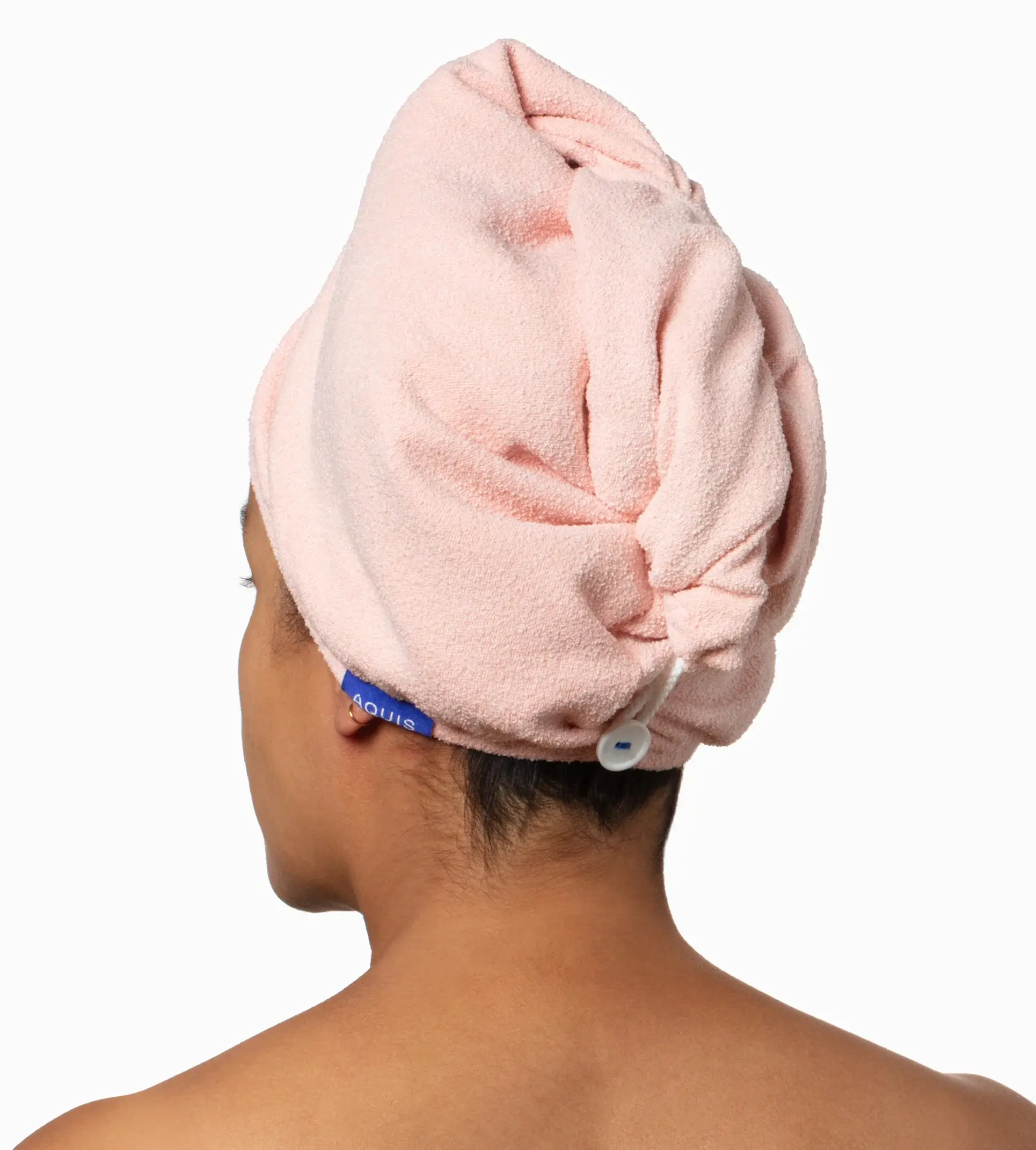 Hair turban towel outlet aquis