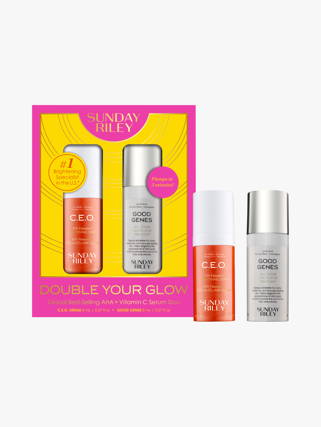 Sunday Riley Double Your Glow MECCA