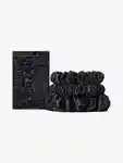 Hero Slip Scrunchie Set Black
