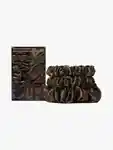 Hero Slip Scrunchie Set Dark Brown