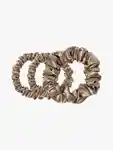 Alternative Image Slip Scrunchie Set Light Brown