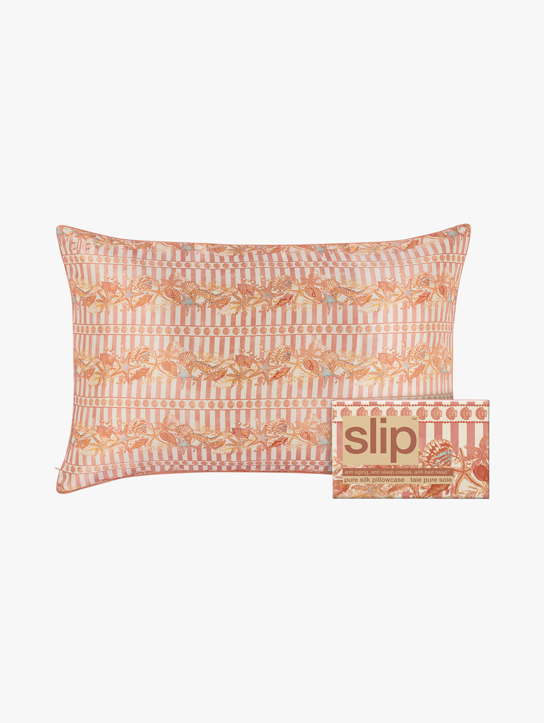 Slip Pure Silk Queen Pillowcase Seashell MECCA