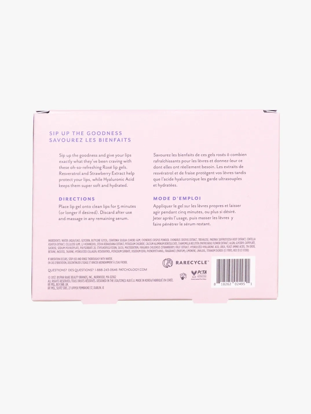 Alternative Image Patchology Rose Lip Gels