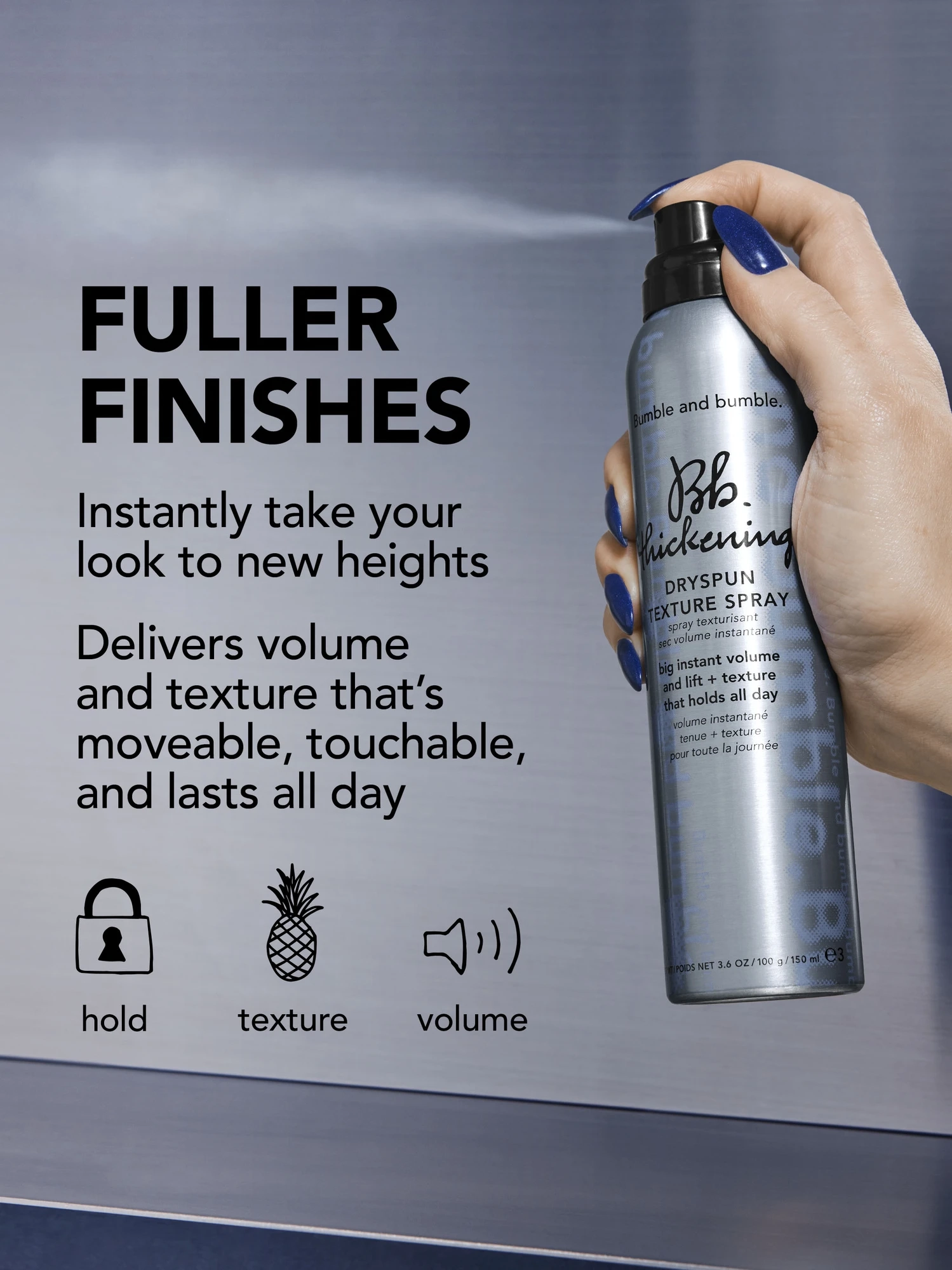 Alternative Image Bumble And Bumble Dryspun Texture Spray