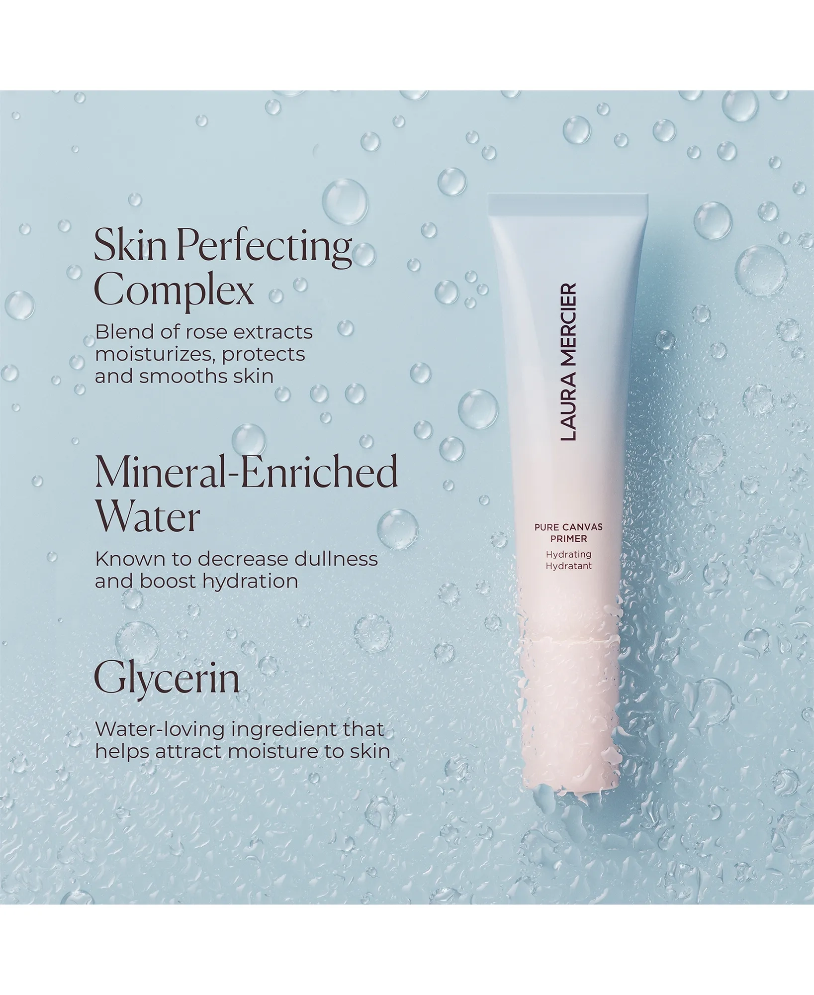 Laura Mercier Pure Canvas Primer Hydrating 30mL | MECCA