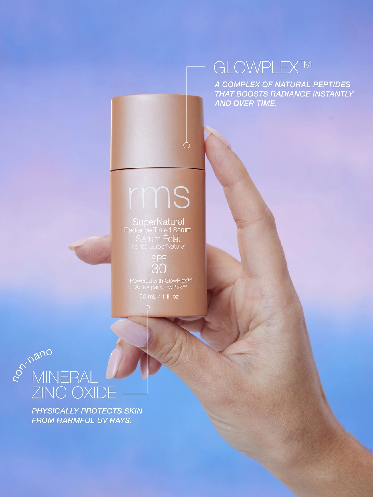 Alternative Image RMS Beauty Super Natural Radiance Tinted Serum SP F30