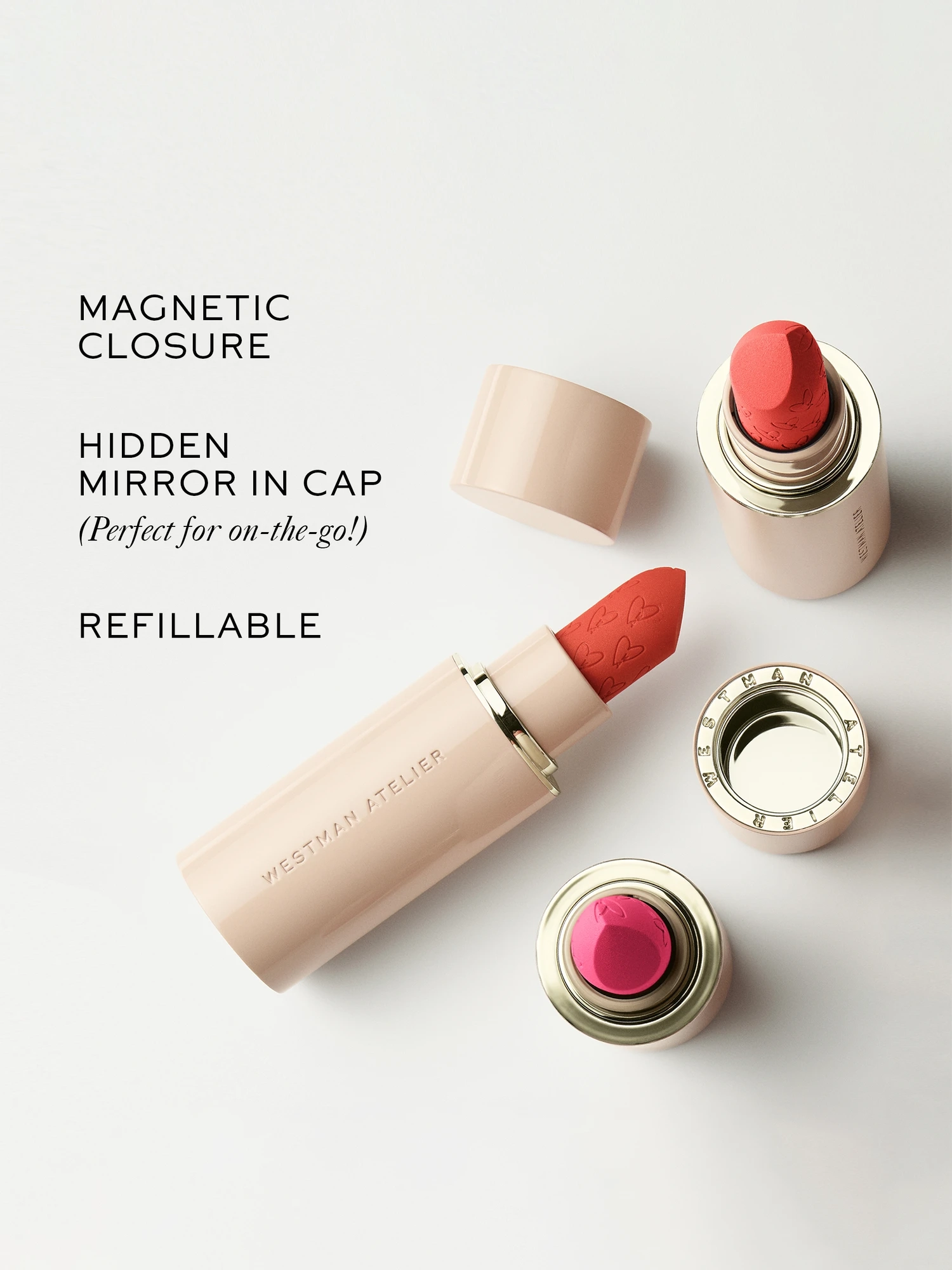 Alternative Image Westman Atelier Lip Suede Matte Lipstick (1)