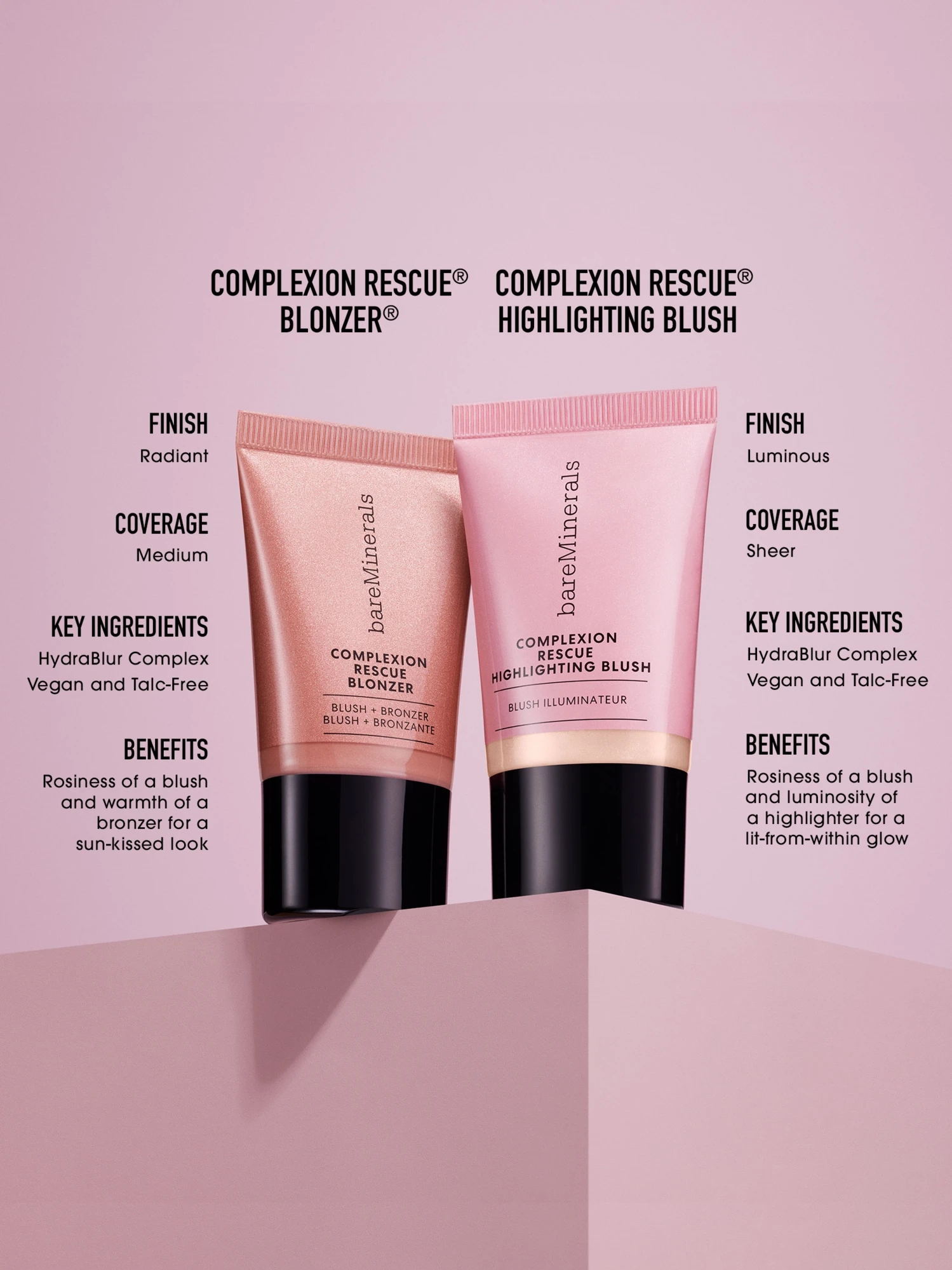 Alternative Image Bare Minerals Complexion Rescue Liquid Highlighting Blush