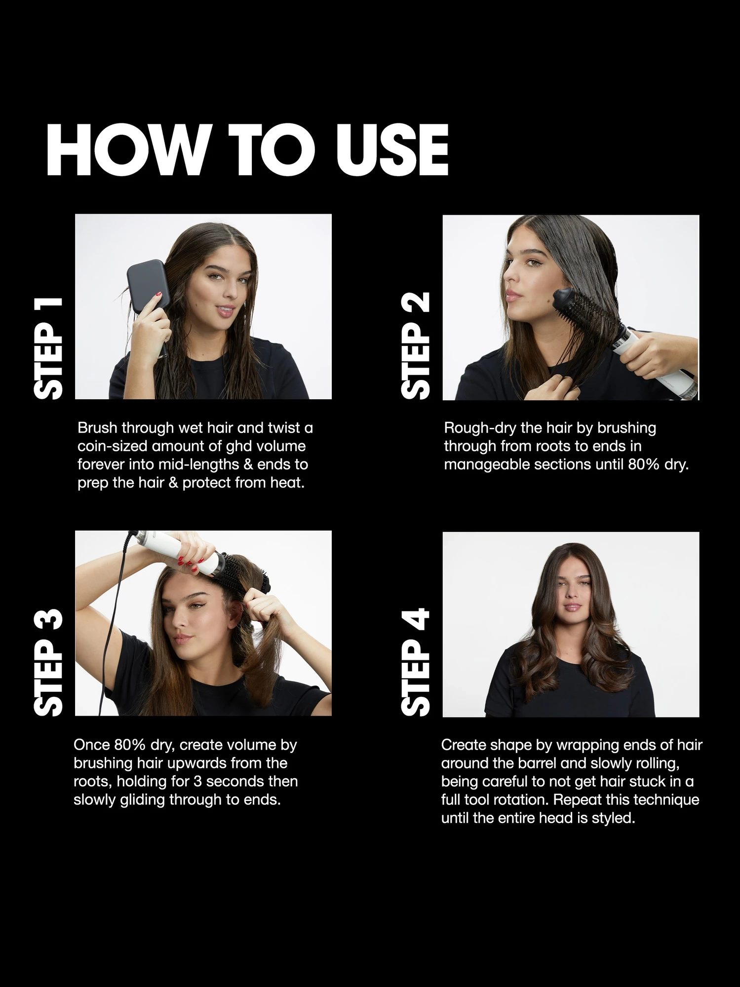 Alternative Image Ghd Duet Blow Dry Brush White