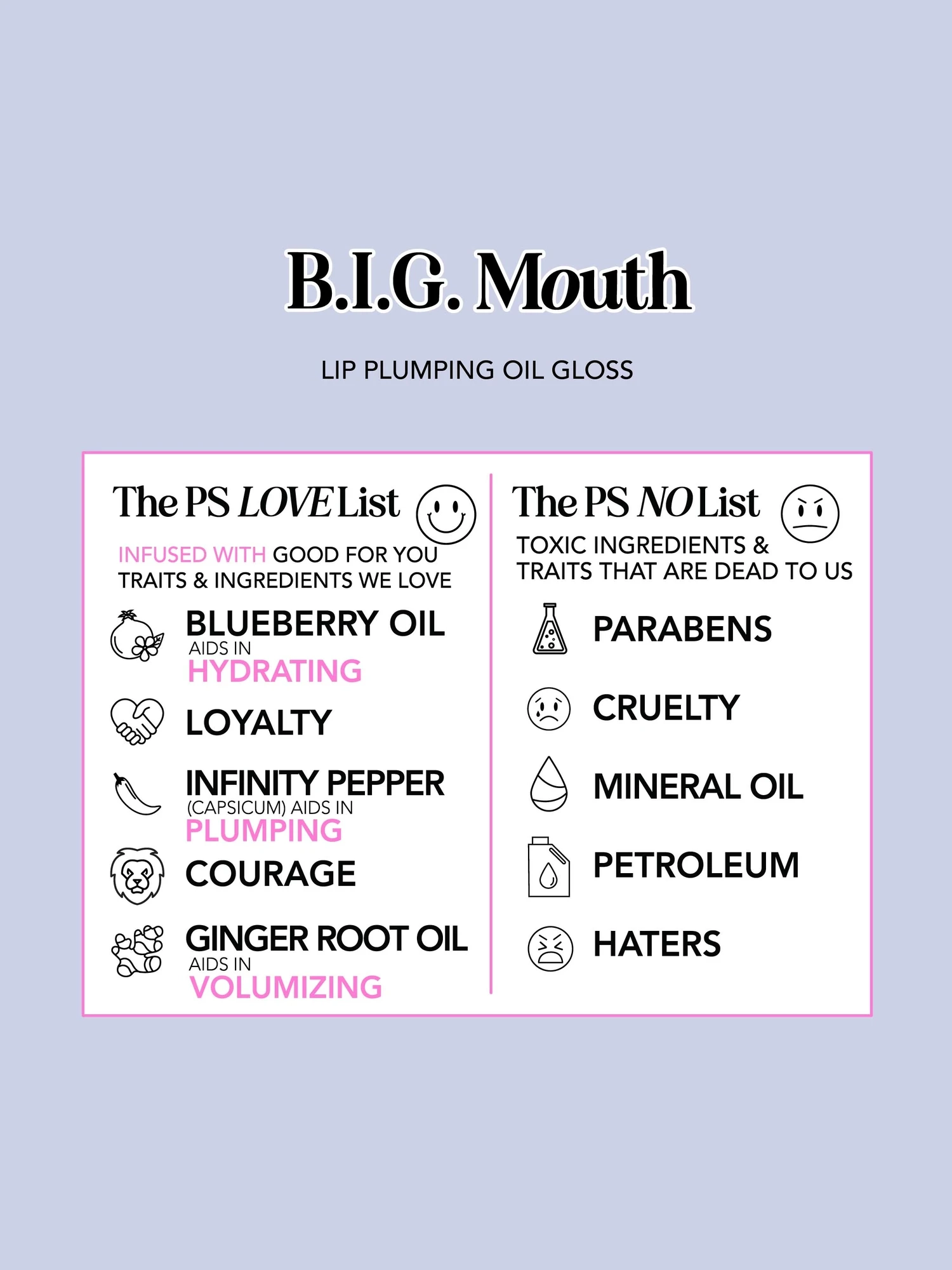 Alternative Image Polite Society BIG Mouth Lip Plumping Oil Gloss