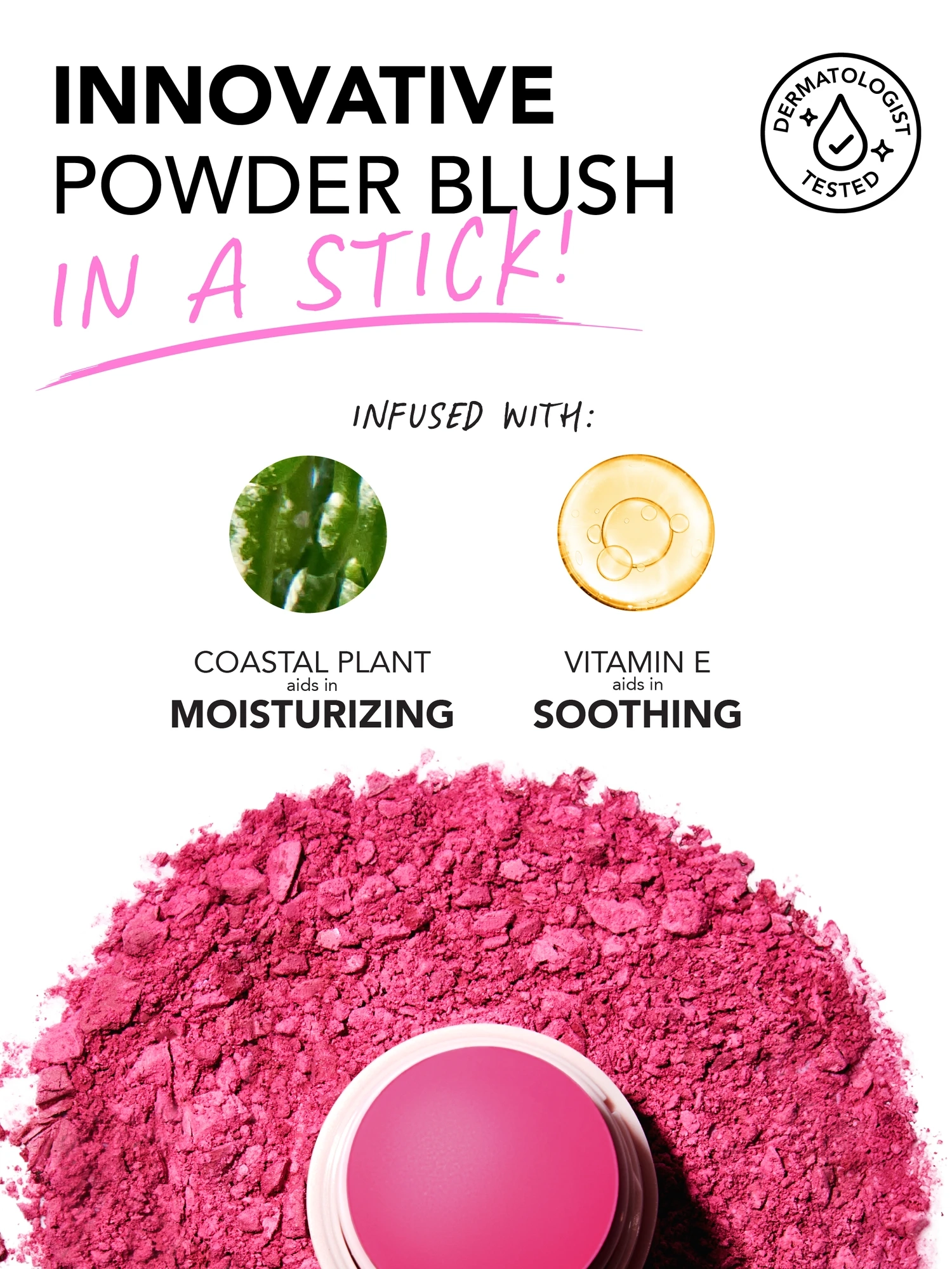Alternative Image Polite Society Polite Pops Powder Blush Stick
