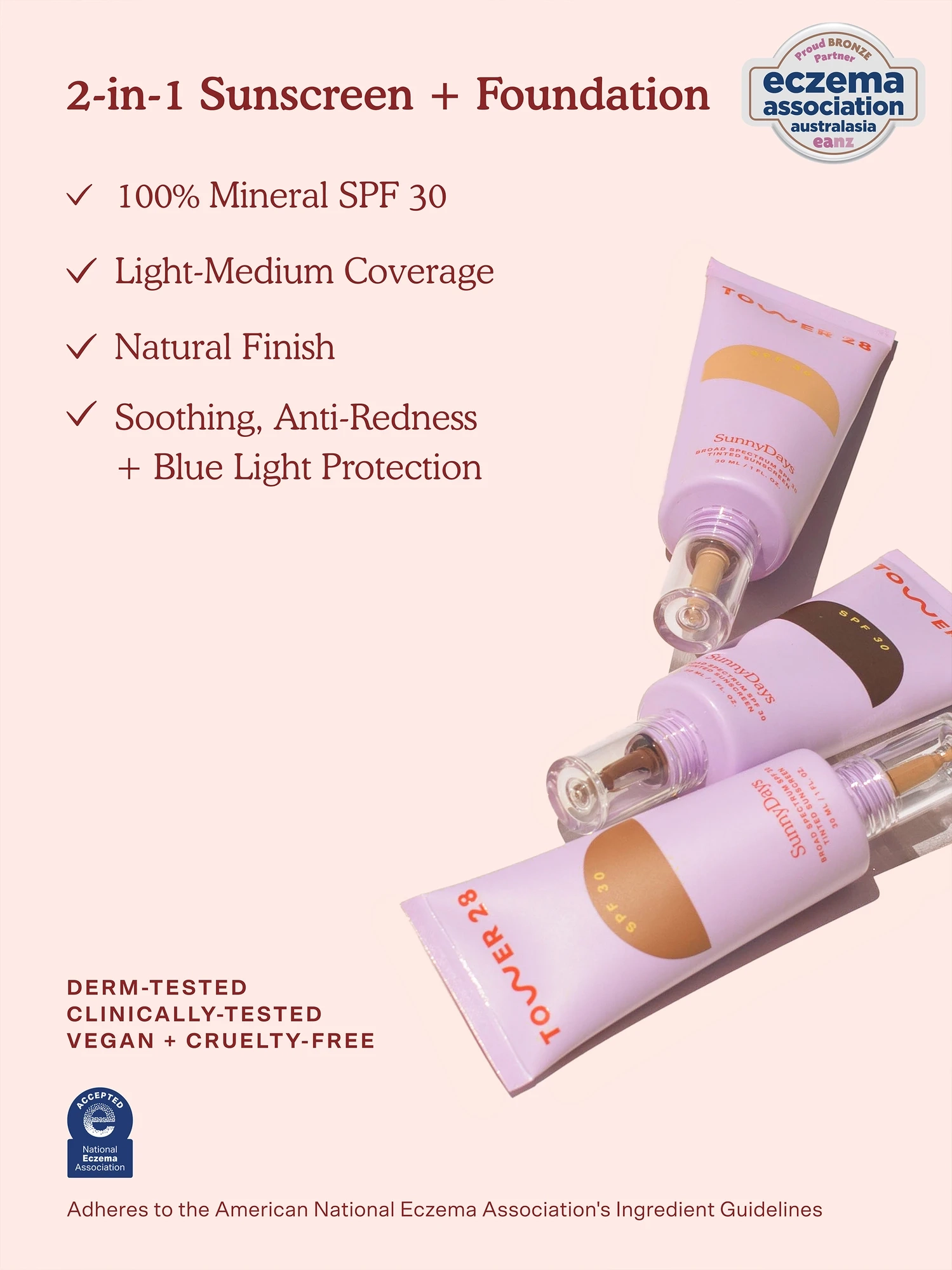 Alternative Image Tower28 Sunny Days SP F30 Tinted Sunscreen
