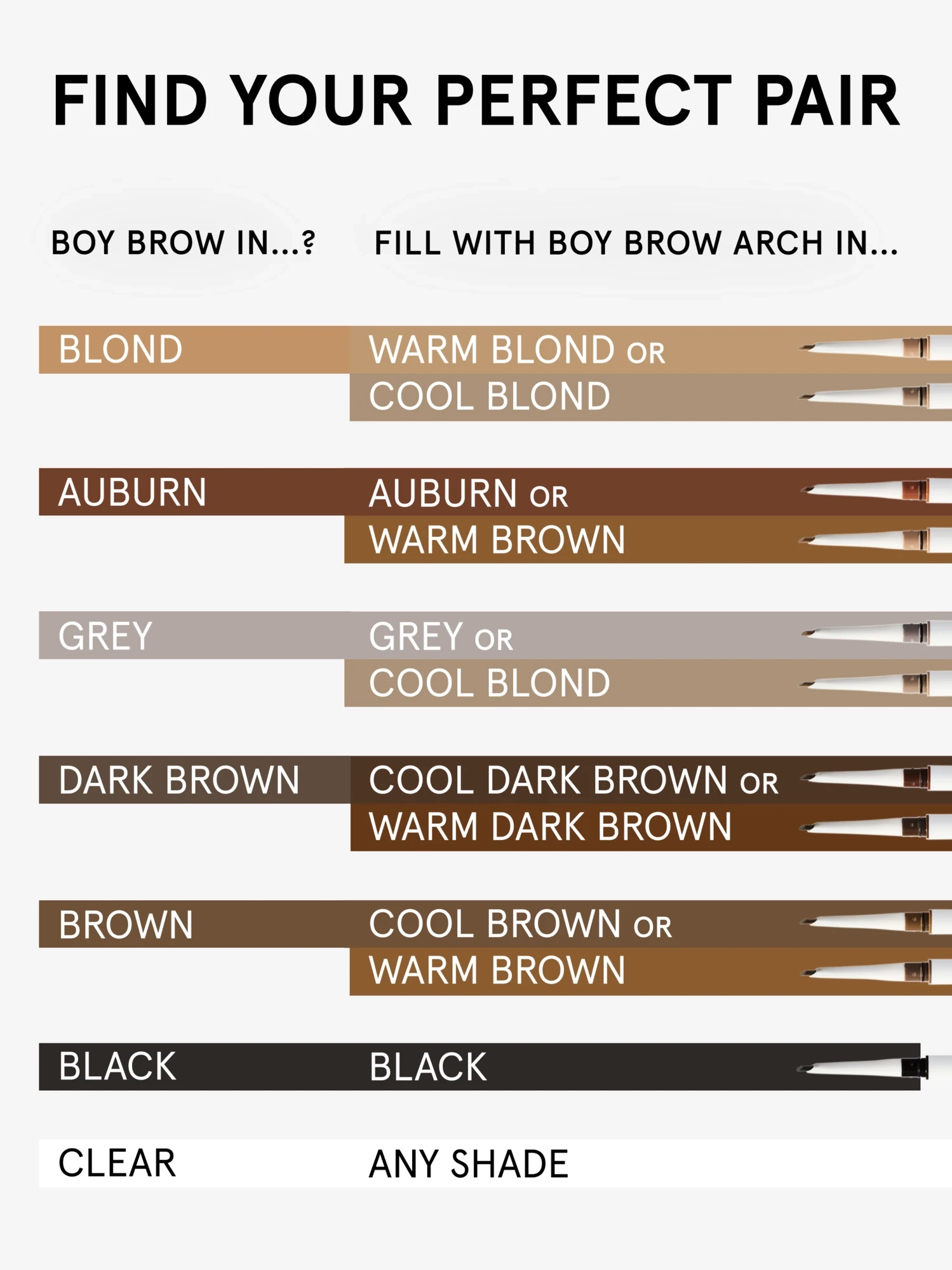 Alternative Image Glossier Boy Brow Volumiizig Eyebrow Gel Pomade