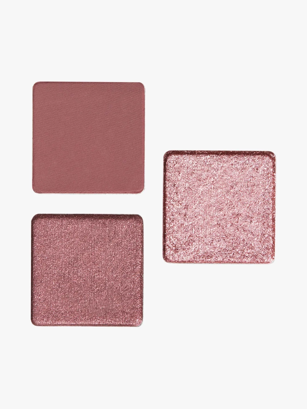 Swatch Glossier Monochromes Essential Eyeshadow Trio Palette