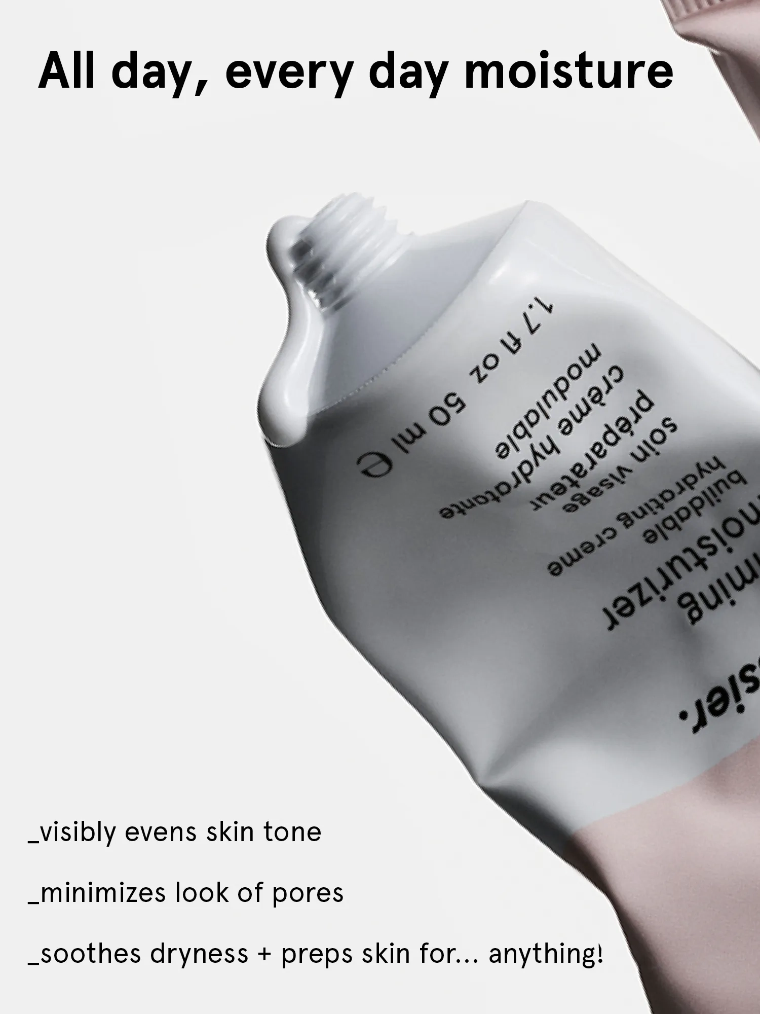 Alternative Image Glossier Priming Moisturiser Lightweight Buildable Face Cream