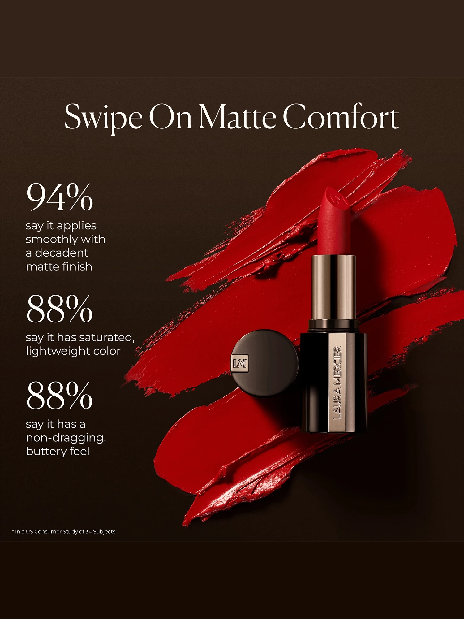 Alternative Image Laura Mercier Caviar Smoothing Matte Lipstick