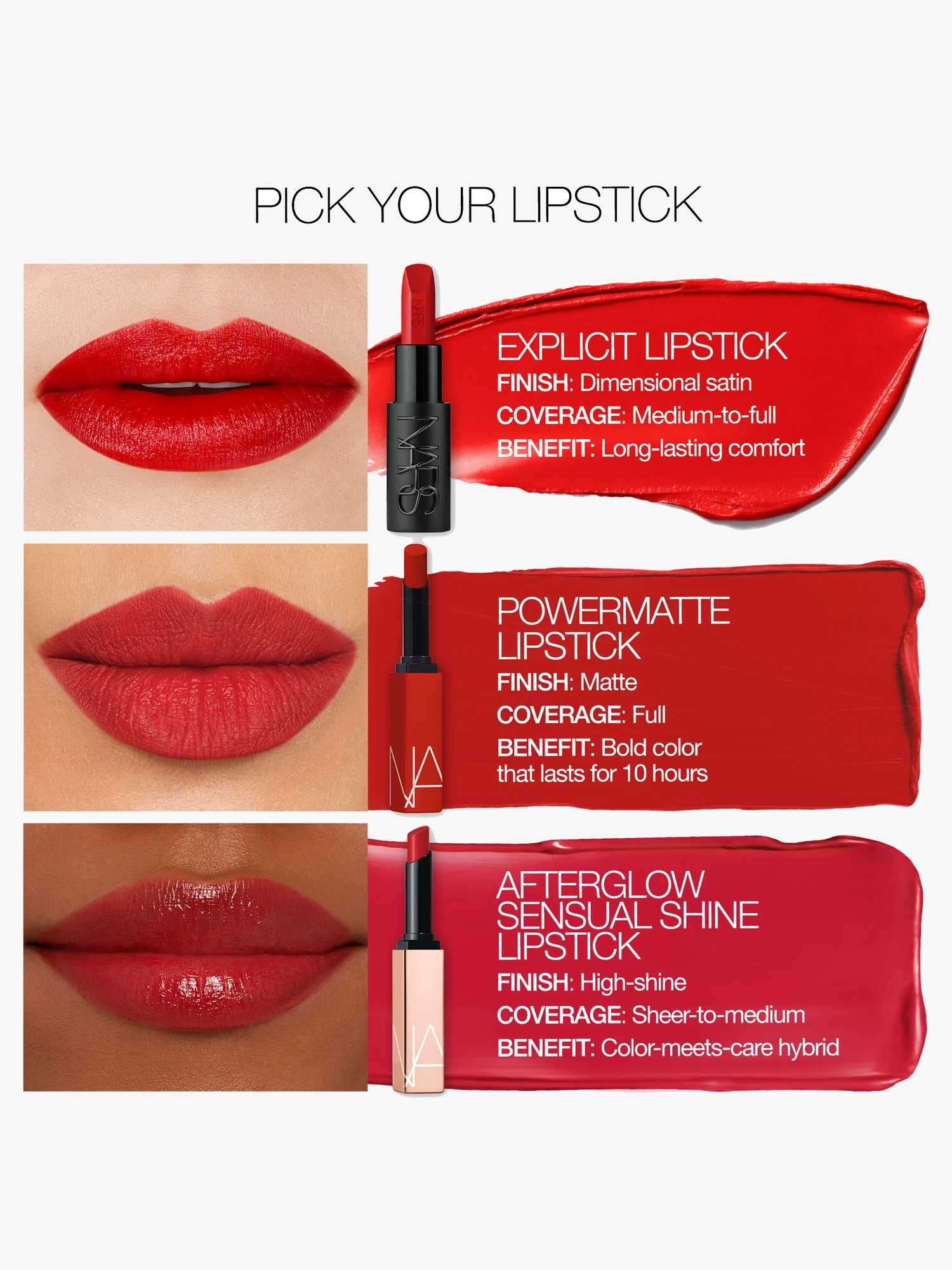 Alternative Image NARS Explicit Lipstick