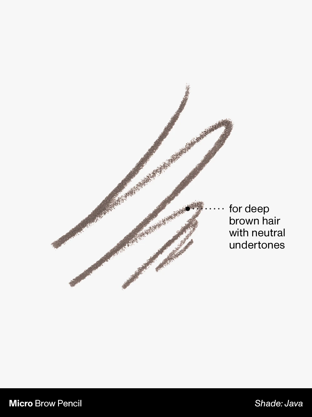 Swatch Morphe Micro Brow Pencil