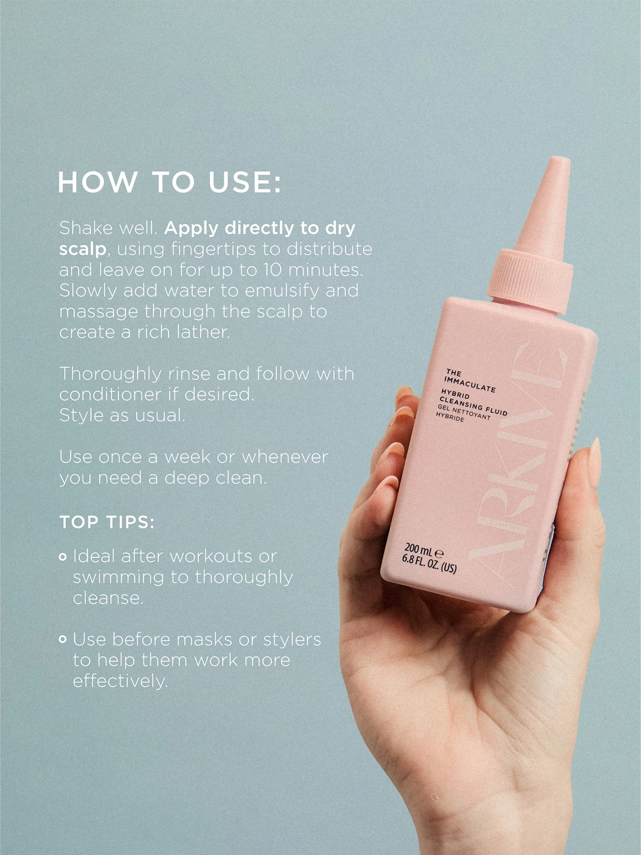 Alternative Image ARKIVE The Immaculate Hybrid Cleansing Fluid